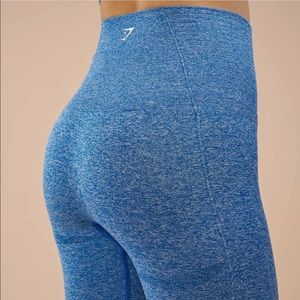 Gymshark High Waisted Seamless Legging/Blueberry